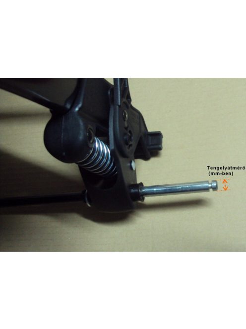 Grande Pumpálható 12"  Babakocsi Kerék Fehér nagy hátsó