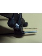 Adbor Neo Pumpálható (tömlős) 12" Babakocsi kerék fehér-fekete nagy hátsó 