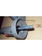 Drifting Pumpálható (tömlős) fekete-szürke 12" Babakocsi kerék hátsó nagy