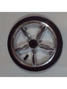   Irys Pumpálható (tömlős) Drifting króm 10" Babakocsi kerék első kicsi