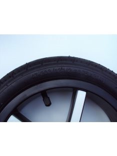   KMK Szürke Pumpálható (tömlős) Babakocsi kerék hátsó nagy 12"