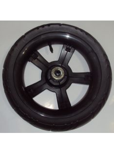 Tömör Omega Fekete Babakocsi Kerék nagy 12"