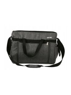 Baby Merc Univerzális Pelenkázótáska Grafit len