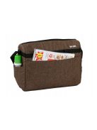 Baby Merc Univerzális Pelenkázótáska Grafit len