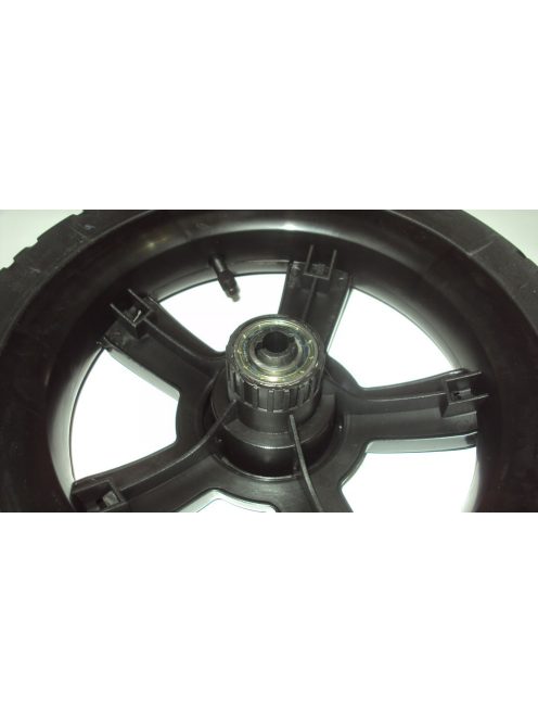 Sun Pumpálható 12"  Babakocsi Kerék Fekete nagy hátsó