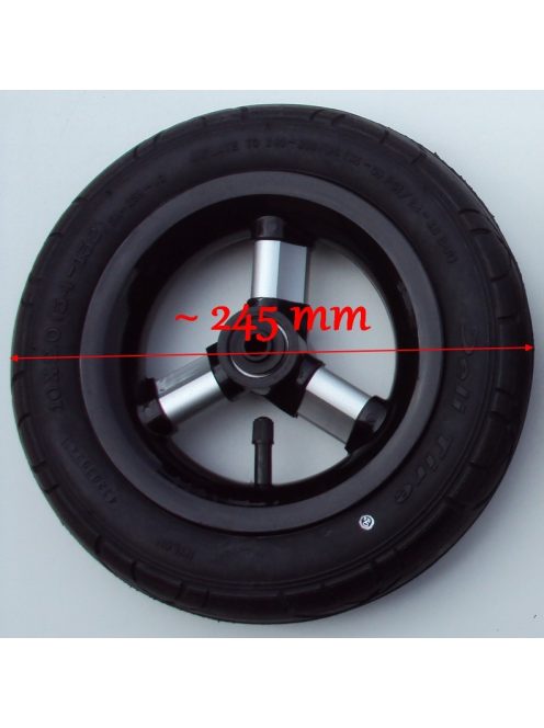 ART Alu Pumpálható (tömlős) Babakocsi kerék első kicsi 10"